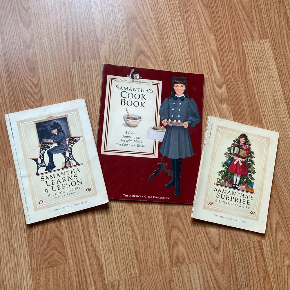 American Girl Doll Set of Three Samantha Books